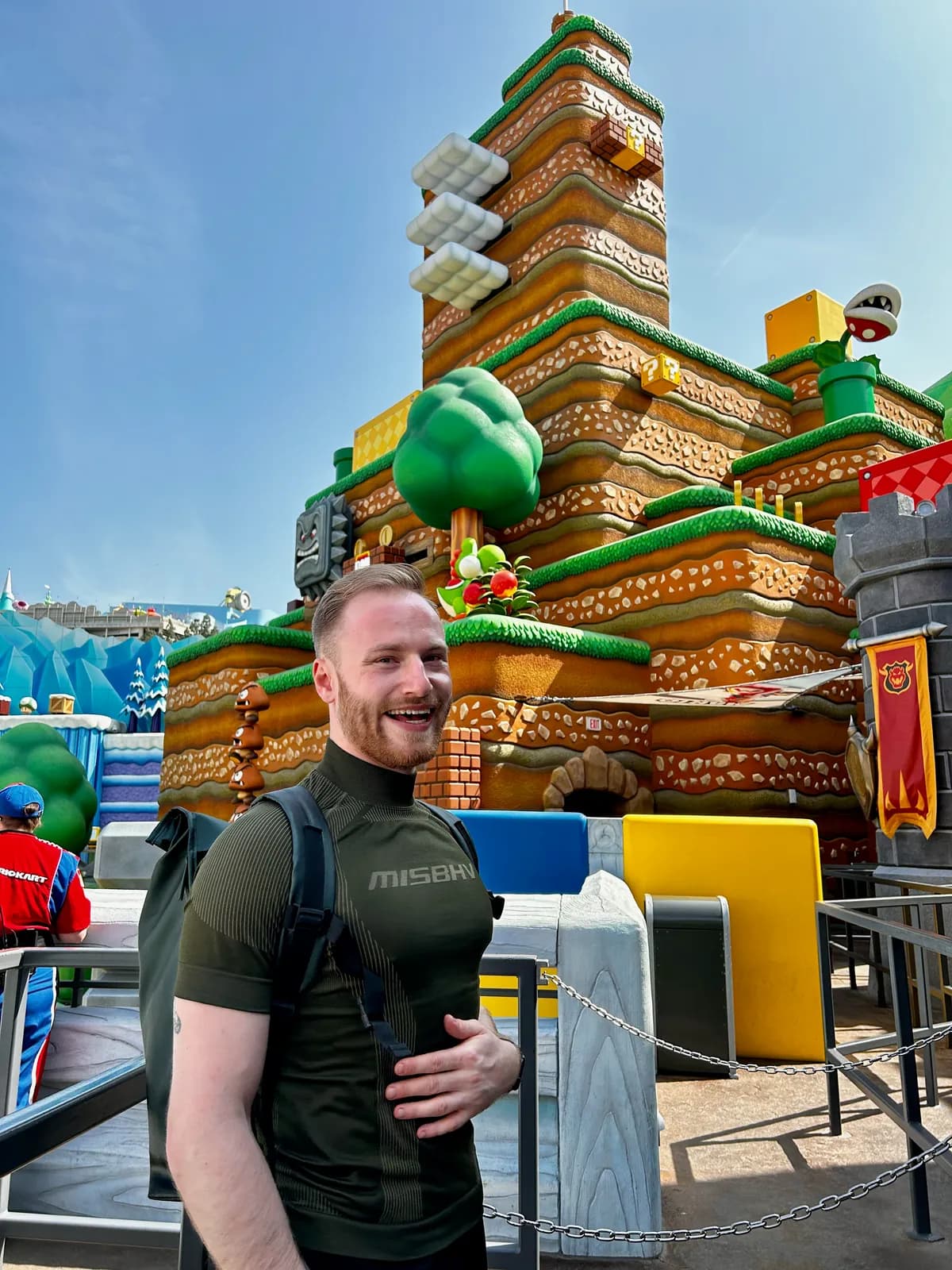Christopher in Super Nintendo World